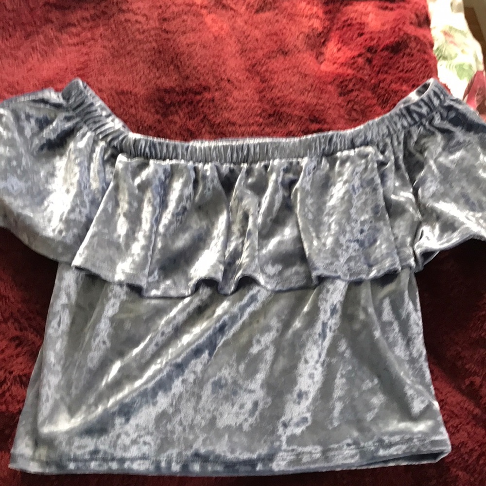 Velour top